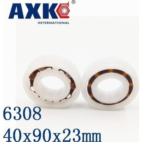 2019 Time-limited New Arrival Rolamentos Axk 6308 Pom (10pcs) Plastic Ball Bearings 40x90x23mm Glass Balls 40mm/90mm/23mm