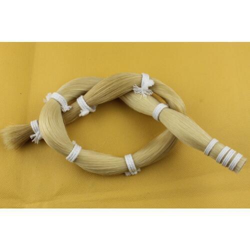 250 g Mongolian White Horse Tail Hair in bulk Violin Bow hair high quality