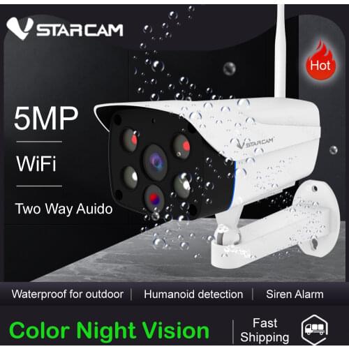 Vstarcam 4MP Wireless IP camera Wifi Onvif IR Color Night Vision Waterproof Outdoor Indoor Home Security Audio Camera 3MP 2MP