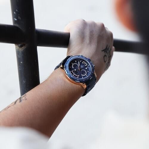 NAVIFORCE Chronograph New Watch Men Sports Quartz Wristwatches Stainless Steel Waterproof Luminous Watch Clock Relogio Masculino