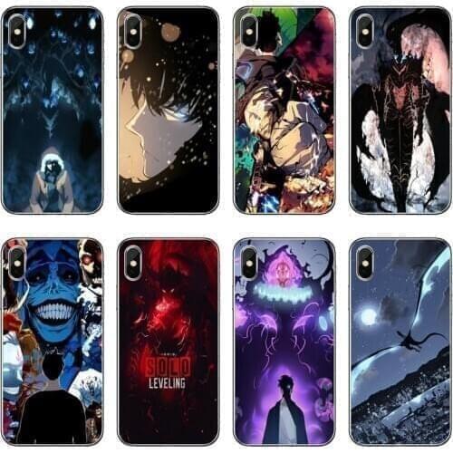 Anime solo leveling Soft Transparent Phone Case For Huawei P30 P20 Pro P10 P9 P8 Lite Y5 Y6 Y7 Y9 P Smart Plus 2018 2019