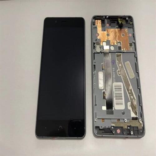 For BQ Aquaris X5 Plus LCD Display+Touch Screen Digitizer Glass Panel Tactil For X5 Plus Pantalla With Frame