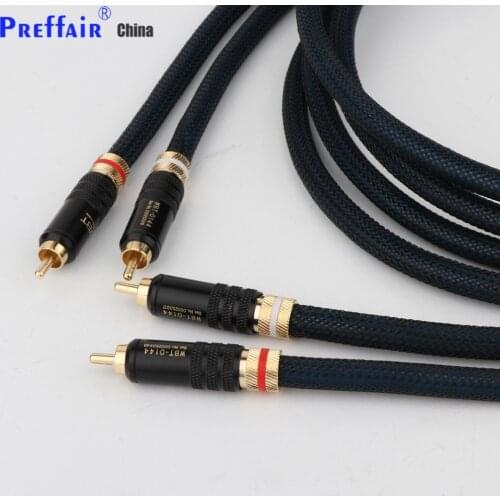 Rca Cable Top Grade Silver Plated RCA Male to Male Cable