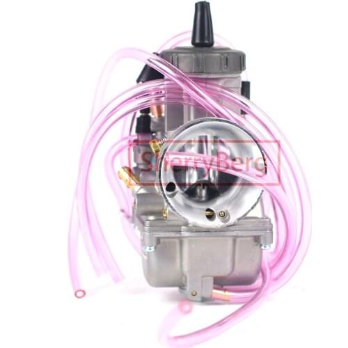 SherryBerg carburettor 40mm Motorcycle PWK 40 mm Carburetor 40pwk 40 Air Strike Carb For Keihin 500cc - 800cc new top quality