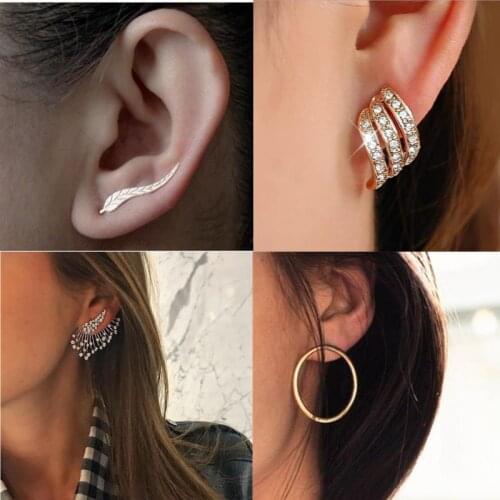 Fashion Earrings 2020 Geometric Round Earrings For Women Hanging Dangle Earrings Drop Earing Modern Female Jewelry Gift