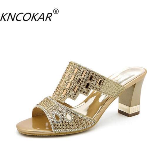 KNCOKAR2018 The new 32-42 code summer is a pair of slipper slippers with sandals and sandals