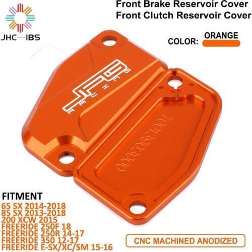 Motorcycle CNC Front Cluth Brake Fluid Reservoir Cap Cylinder Cover For KTM SX65 SX85 XCW200 FREERIDE 250F 250R 350 ESX XC SM