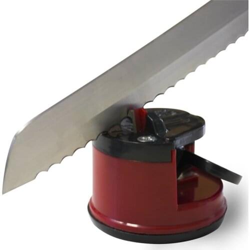 1Pc Professional Chef Pad Kitchen Sharpening Tool Knife Sharpener Scissors Grinder Secure Suction sharpener for knives