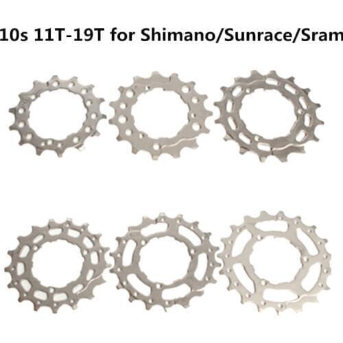 Top Quality mountain bike cassette flywheel Sprocket Cog 10S 11T-19T full range of flywheel repair Cogs for SHIMANO SRAM Sunrace