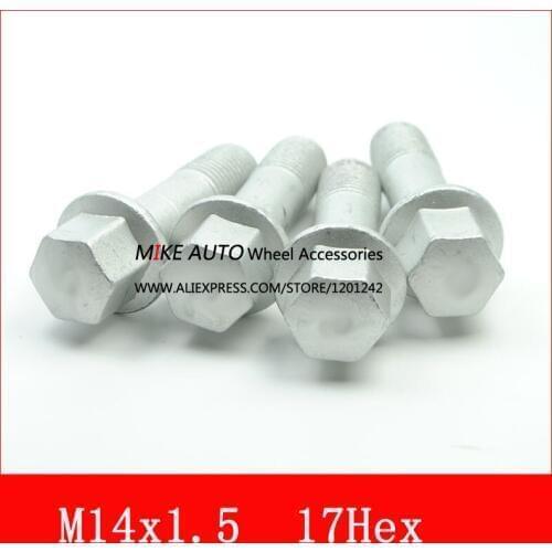 16 Pcs M14x1.5 Wheels Screw Bolt Stud For Benz C series GLK350 GL 2006-2011 W163 W164 W211 W219 W230 000 990 53 07