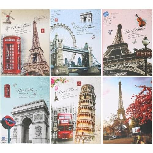 6 inch 100 Pages Picture Photo Album Card Book Case Scrapbook Paper Kids Birthday Student Gifts Wedding Memory Book Photo Album