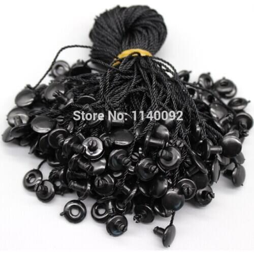 Free Shipping TOP quality cotton Sling/clothing string buckle/string seal/tag cords/garment hang tag sling line 1000 pcs a lot