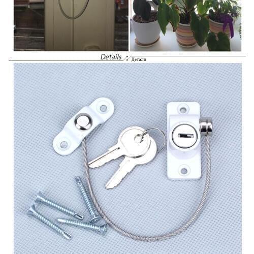 1Pcs Window Stopper Child Window Restrictor Security Lock Kids Prevent Childern Falling Window Protection From Children Baby