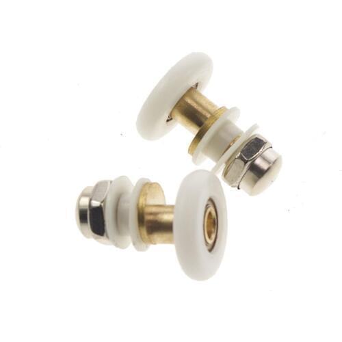 Wheel Diameter 19mm 23mm 25mm 27mm Partiality Shower Bath Door Rollers Runners Wheels Pulleys