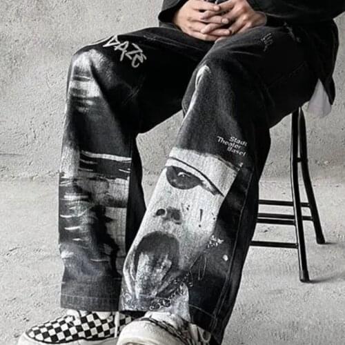 Мужские широкие джинсы MECEBOM China At AliExpress