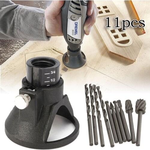 Hss Frezen Boren Set Dremel Carbide Roterende Bramen Gereedschap Hout Steen Metalen Wortel Carving Frees