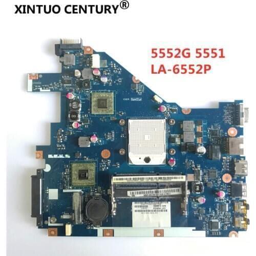 PEW96 LA-6552P NV50A fit for Acer 5552 5552G laptop motherboard MBR4602001 eMachines E442 E642 motherboard fully tested working
