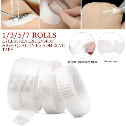 Eyelashes Extension Rolls PE Adhesive Tape Under Eye Patch False Lashes Grafting Beauty Kit 1/3/5/7 Cosmetic Tools Accessories