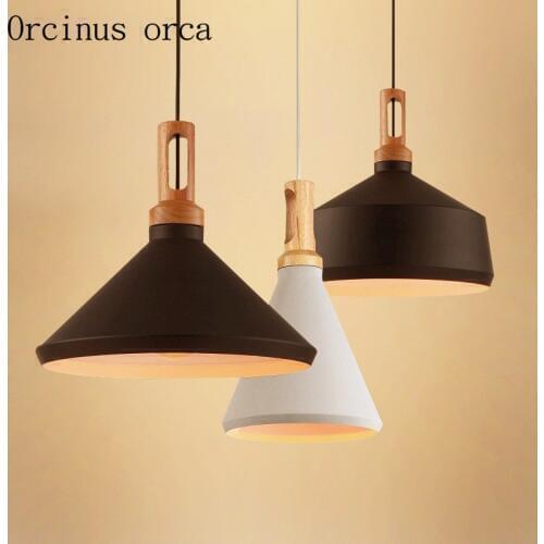 Nordic simplicity, originality, personality bar, coffee shop, retro industrial wind, three single head test bottle Pendant lamp