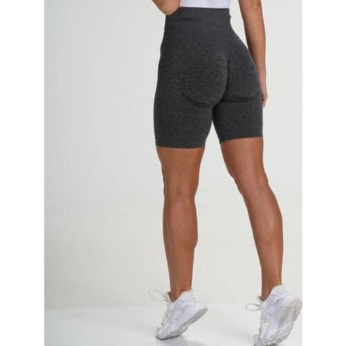 SALSPOR Slim High Waist Legging Sexy Short leggins Seamless Fitness Leggings