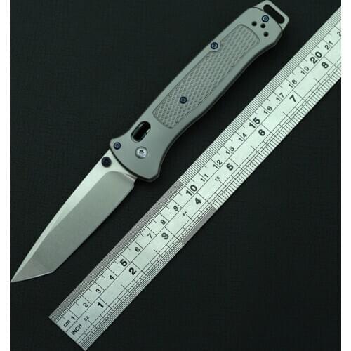 KBTOOL 537 Folding Knife M390 Blade Titanium Handle Outdoor Camping Hunting Survival Rescue Tactical Pocket Knives Gift EDC Tool