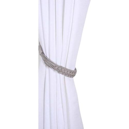 Woven Knot Strap Curtain Tassel Tieback Clips Buckle Hanging Ball Tie Back Straps Holders Accessories Home Decoration для штор