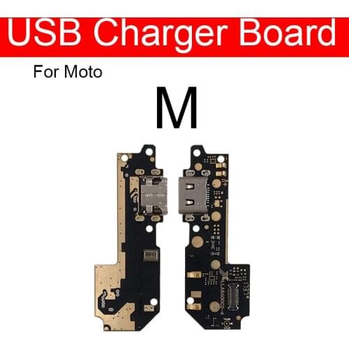 USB Charging Jack Dock Board For Mototrola Moto M XT1662 XT1663 USB Charger Port Connector Flex Cable Board Replacement Parts