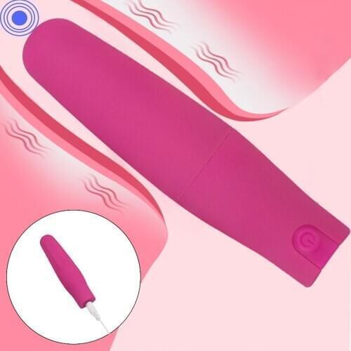 10 Speeds Bullet Vibrator G-spot Sex Toys for Women Clitoris Stimulator AV Stick Dildo Vibrators USB Charge Female Masturbation