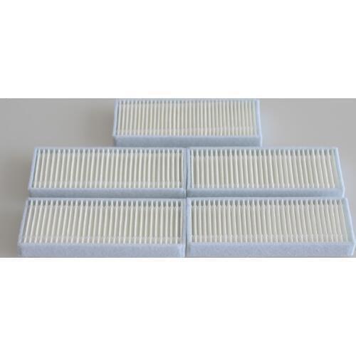 5 pieces/lot Vacuum Robotic Cleaner Parts HEPA Filter for Haier T550 T560 Series