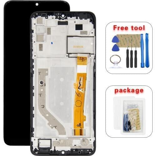 For ALCATEL 3X 2019 5048y OT5048Y 5048U OT5048 5048 LCD Display Touch Screen Digitizer With Frame Assembly Replacement