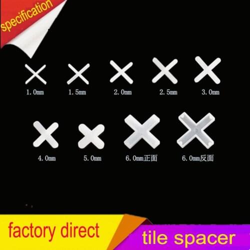 1mm.Tile Spacers, ceramic tile spacers, Spacing of Floor and Wall Tiles.2000pcs
