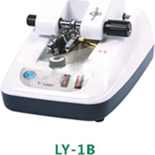 1PC LY-1B lens glasses processing equipment automatic clip slot wire drawing machine stainless panel