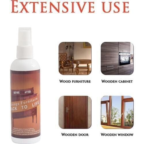 120ml Wood Scratch Remover Wooden Cabinet Door Floor Furniture Scratch Repair Wax Agent Kit Restorer