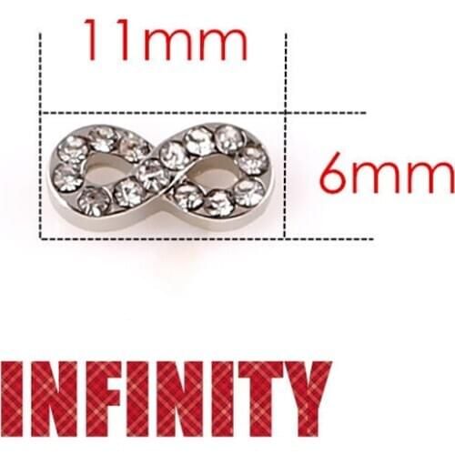 20Pcs/lot Infinity Floating Charms Hand-made DIY for Glass Lockets
