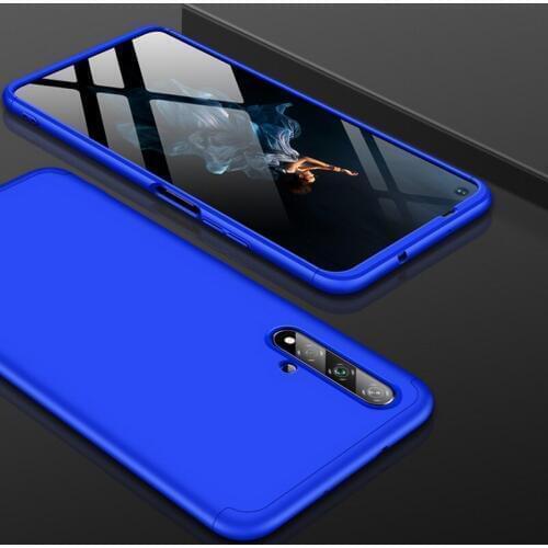3-in-1 full Protective Case For Huawei Honor 20 Case Full Back Cover For huawei P smart Z 2019 Hard Phone capa Glass Honor20 Pro