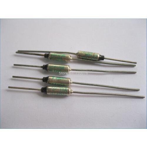 5 Pcs Microtemp Thermal Fuse 133 Degree TF Cut-off 10A 250V New