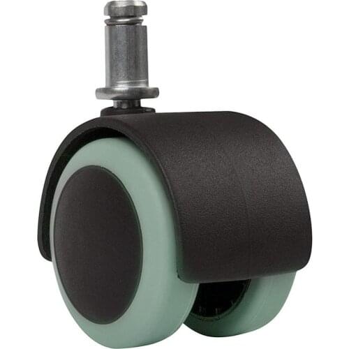 Silent Reinforced Furniture Casters 2 Inch Polyurethane Universal Wheel Boss Chair Wheel Office Chair Casters