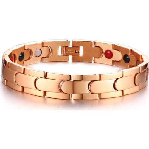 Natural stones bracelet femme Wrist Jewelry Gifts rose gold color