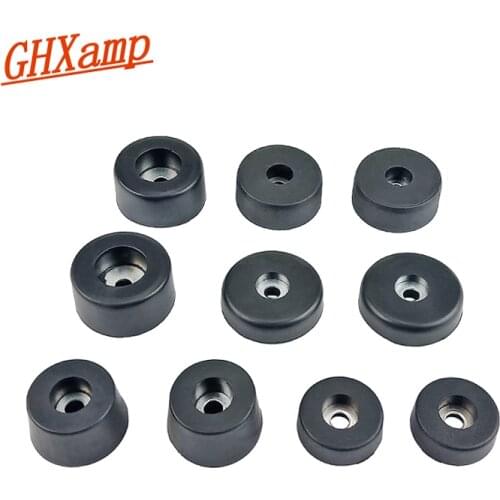 Speaker Stand Foot Pad Shock Absorber Loudspeaker Box Rubber Non-slip amplifier Feet Audio Accessories 30*10mm 40*10mm 4PCS