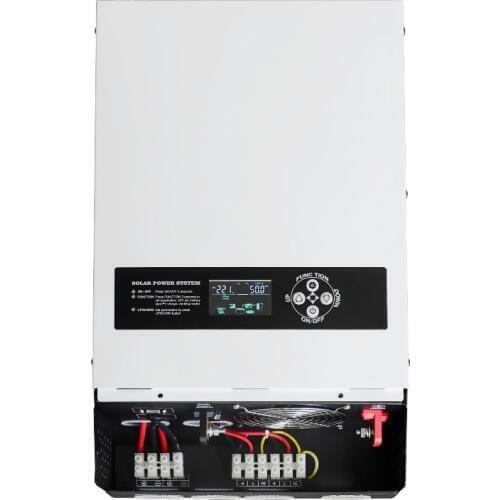 Pure Sine Wave Inverter 3000W 24V to 220V Hybrid Inverter with MPPT solar controller