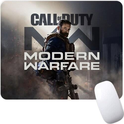 Small Gaming Mouse Pad Computer Mousepad PC Gamer Mouse Mat Laptop Mausepad Call of Duty Modern Warfare Keyboard Mat Desk Pad