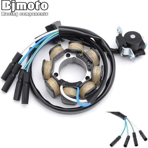 Motorcycle Magneto Generator Alternator Engine Stator Charging Coil For Honda CRF450R 2002-2003 31100-MEB-670 31100-MEB-671