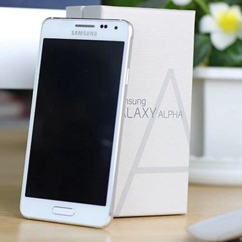 Original unlocked samsung Galaxy Alpha G850F Mobile Phone 4G Quad Core 2GB RAM 32GB ROM 12.0MP 4.7 Inch,Free Shipping