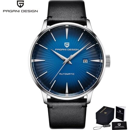 PAGANI DESIGN New Fashion Mechanical Waterproof Classic Casual Fashion Luxury Automatic Business Mens Watch Relogio Masculino