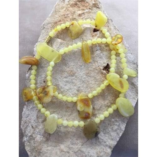 Hand Handwork Genuine Baltic Drop Male Female Necklace