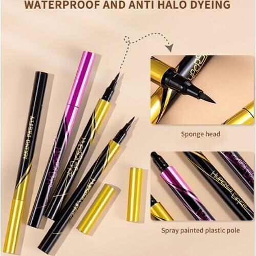 Waterproof Liquid Eyeliner Soft Tip Eyeliner Long Lasting And No Smudging Glitter Shimmer Long Lasting Beauty Makeup Eyeliner
