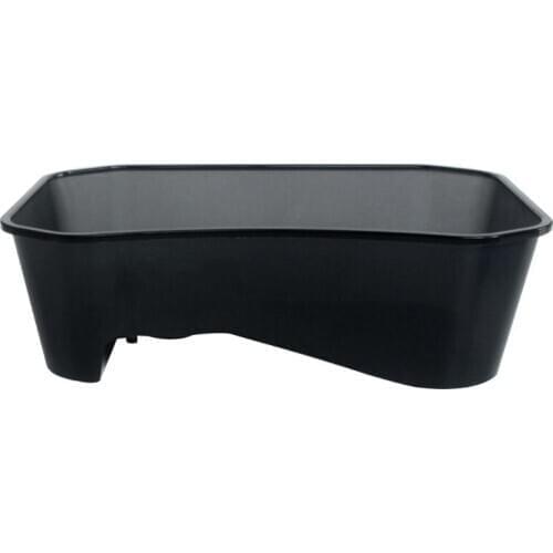 Reptile Vivarium Box Turtle Tortoise with Basking Ramp Tank Breeding Food Tool H58C