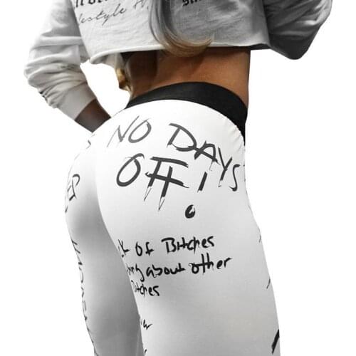 New Fashion Printing Fitness Leggings for Women Push Up Jeggings High Waist Stretch Leggings Breathable Slim Women Legging