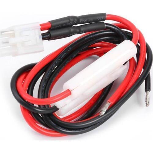 1m 30A Fuse Short Wave Power Supply Cable For Yaesu FT-857D, FT-897D; For IC-725A, IC-706 IC walkie talkie Accessories