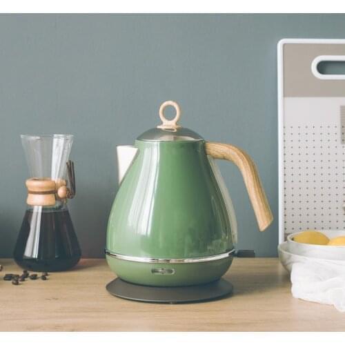 Retro Kettle Stainless Steel 304 Household Nordic Small Electric Kettle Automatic Power Off Bouilloire Kitchen Accessories EB5SH